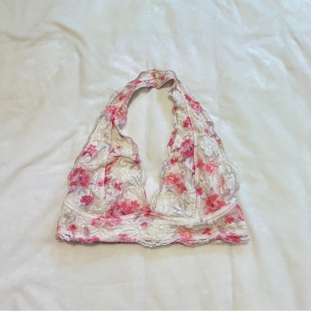 urban outfitters lacey halter layering piece